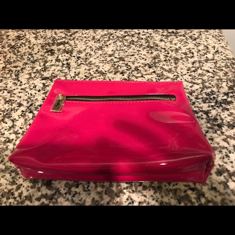 YSL. Small purse. Rose pink.